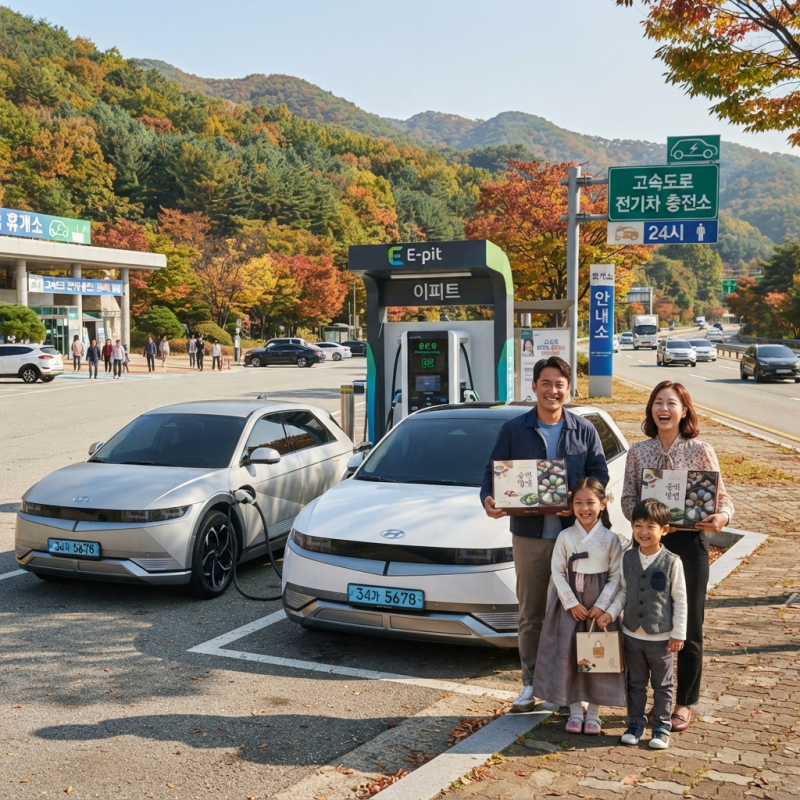 추석 연휴 전기차 충전은 11시~14시에 하세요 - 공공충전기 50% 반값 할인 총정리