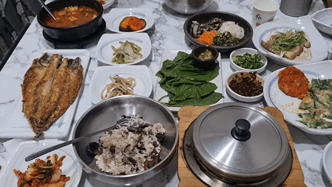 푸짐한 한정식 한상차림 경산맛집, 팔공산엄마밥상 경산점