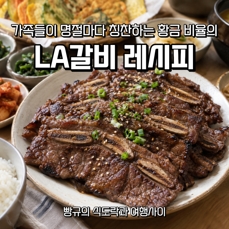 명절마다 칭찬받는 LA갈비 레시피, 이 순서 모르고 만들면? 고기 질겨집니다 (주의)
