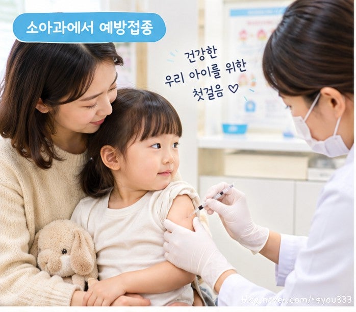 아기 독감 예방접종 후 어린이집 등원 | 접종 당일 주의사항