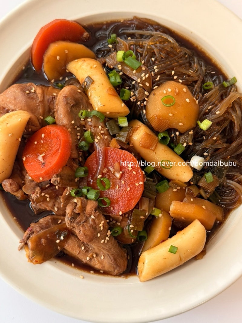 명절 남은 채소 활용법! 류수영 안동찜닭 스타일 긴장찜닭 황금 양념 비율