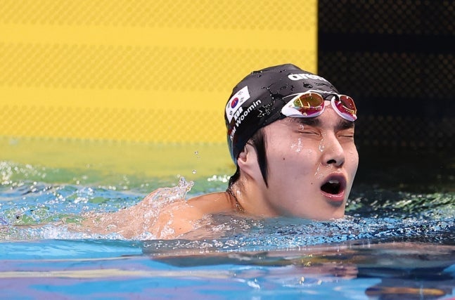 김우민 어깨 부상 충격, 2026 아시안게임 자유형 200m 포기 및 정밀 검진 결과