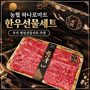 명절추석선물세트 추천, 농협 하나로마트 한우선물세트 내돈내산 찐추천후기