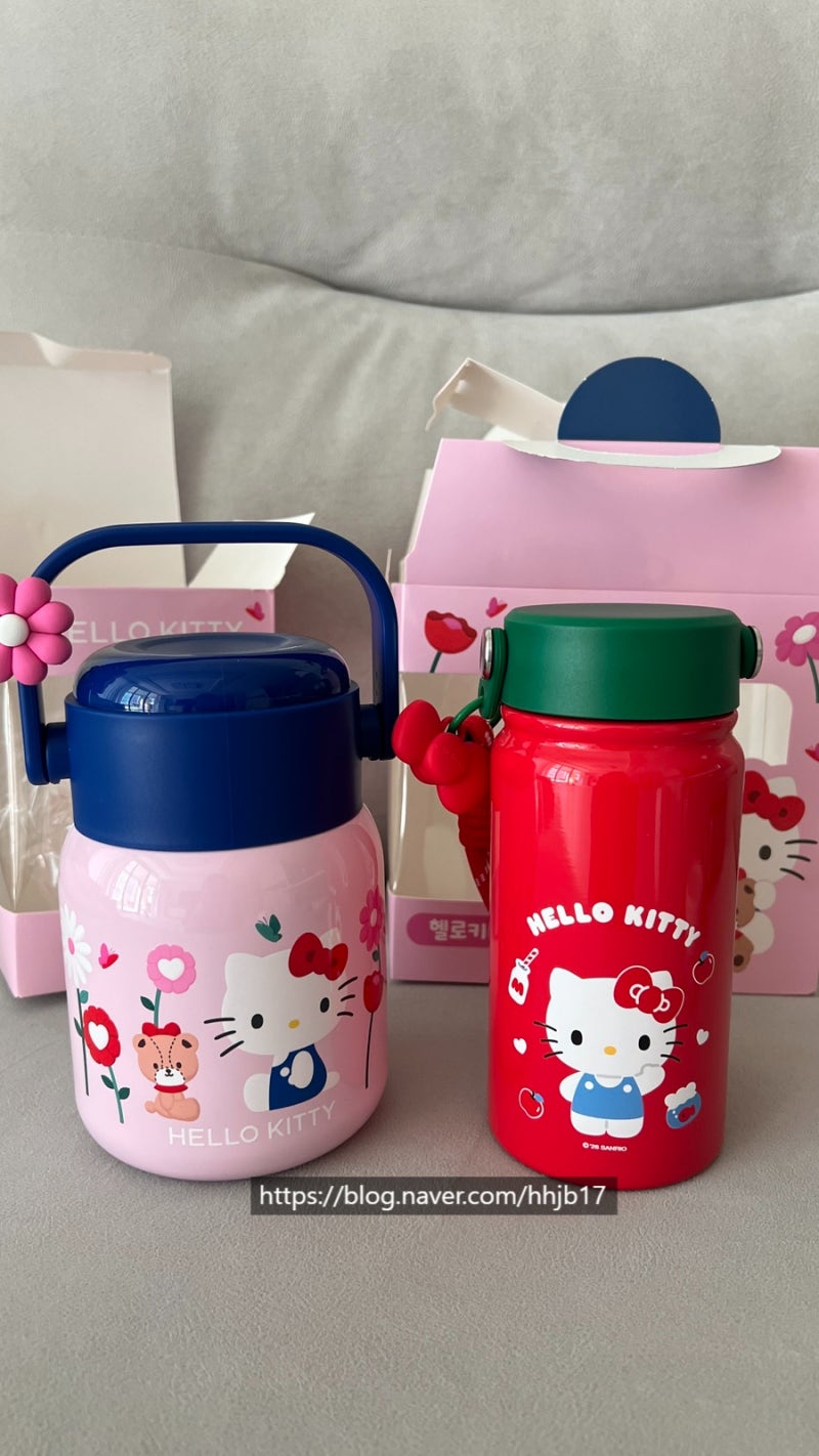 세븐일레븐 헬로키티 와이드 텀블러 26땡스 구매후기 및 할인 꿀팁 , 연마제 제거는 필수..!