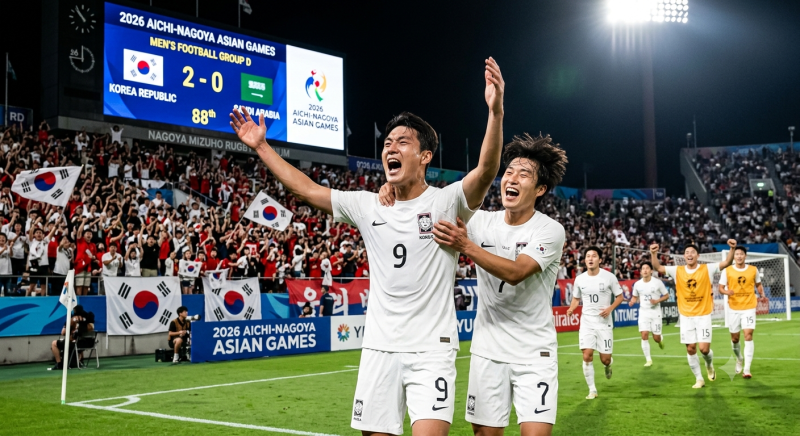 [2026 아시안게임] 아시안게임 사상 첫 4연패를 향해! 이민성호 완벽한 조 1위, 이제는 베트남....