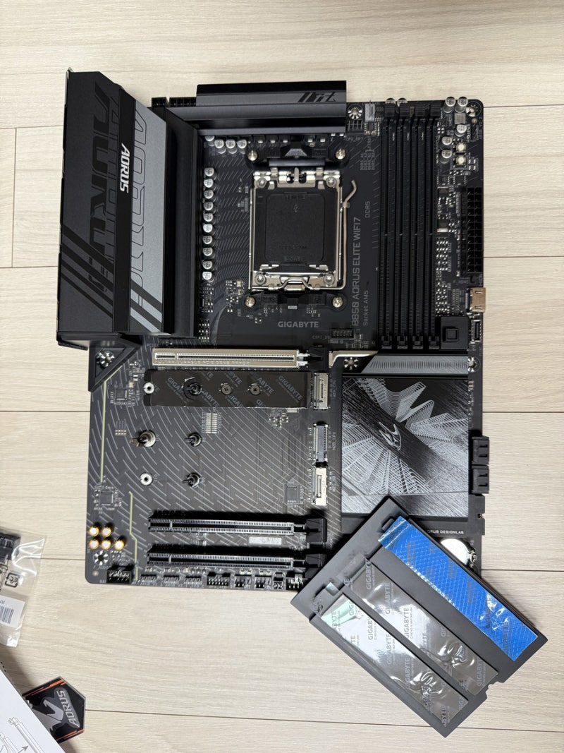 X870E 대신 B850 메인보드 선택한 이유, 기가바이트 B850 AORUS ELITE WIFI7 리뷰 실사용기