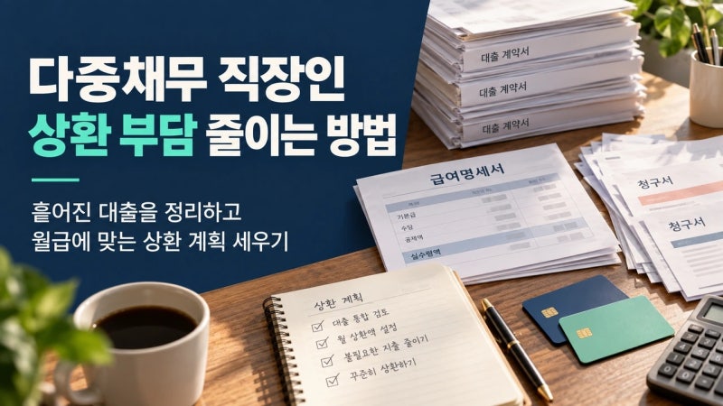 다중채무 직장인이라면 꼭 알아야 할 원리금 상환 감면 제도