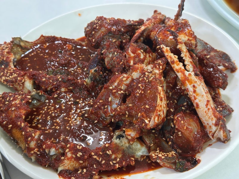 태안 안면도 맛집 일송꽃게장백반 본점｜14년 연속 블루리본 간장게장 게국지 4인세트 후기
