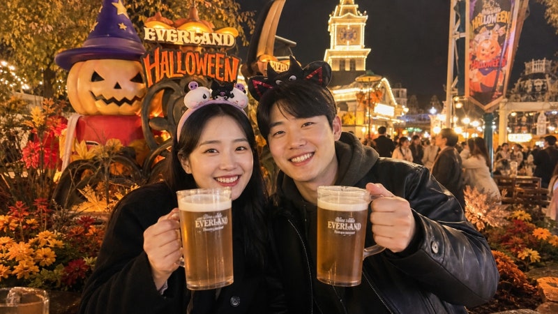 변경된 2026 에버랜드 할로윈 비어페스티벌 완벽 공략법