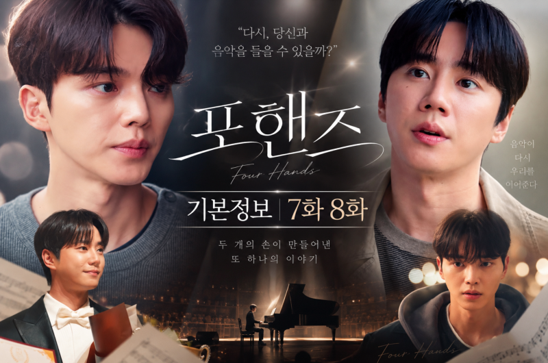 포핸즈 기본정보,7화 8화 줄거리 소름 돋는 반전까지