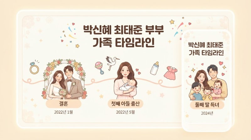 배우 박신혜 최태준 부부 둘째 딸 출산 득녀 1남 1녀 부모 경사
