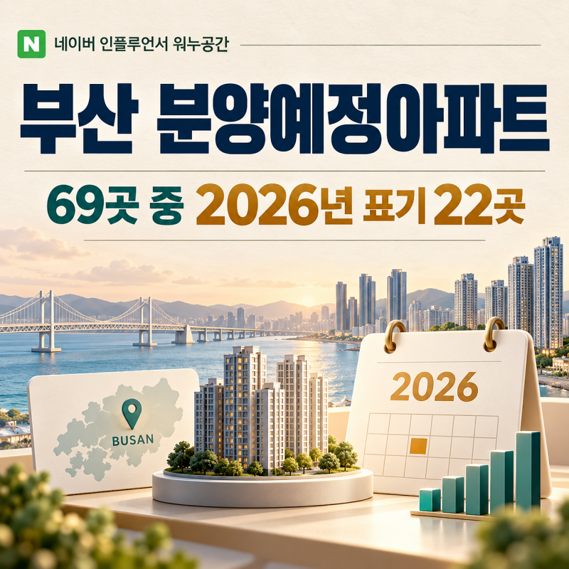 부산 분양예정아파트 69곳 확인해보니, 2026년 22곳·시기 미정 44곳