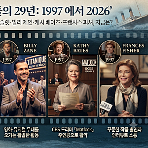 타이타닉 출연진 근황｜레오나르도 디카프리오·케이트 윈슬렛·빌리 제인·캐시 베이츠·프....