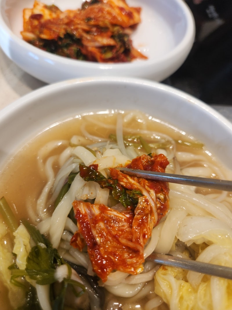 水枝カルグクス名店 麺仙堂 家族での外食におすすめ 子供と一緒に