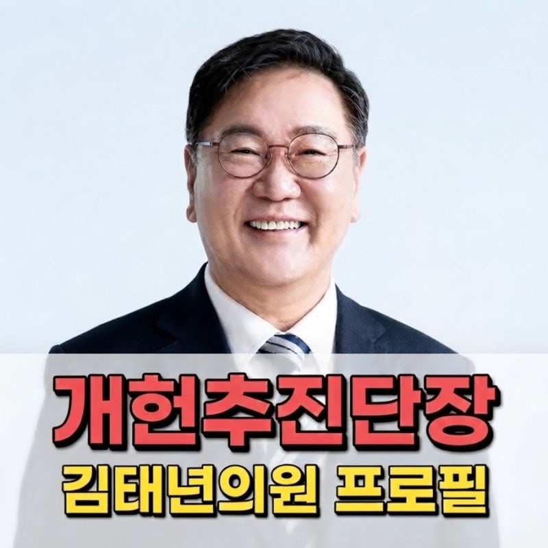 40년 만의 개헌?개헌추진단장 김태년 의원 프로필 학력 경력 총정리