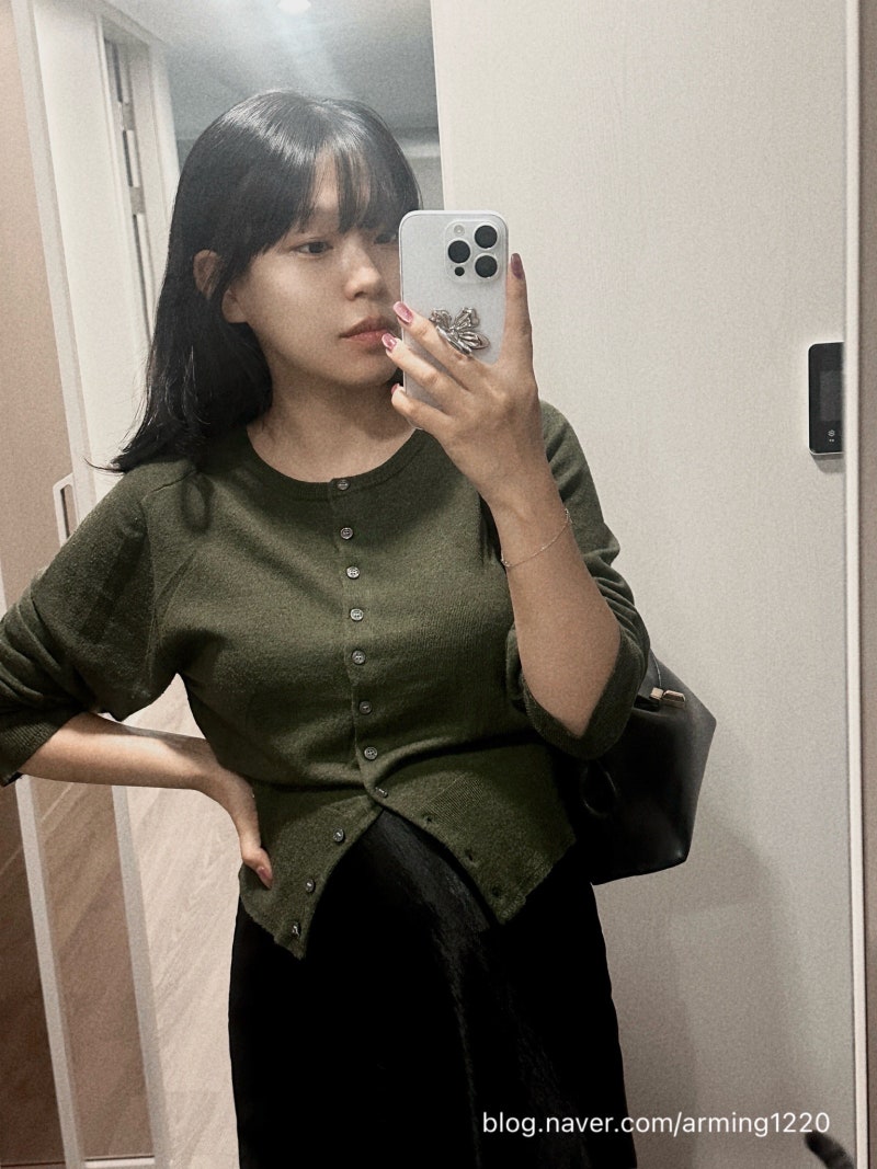 키작녀 임산부 데일리룩 | 26주 | ootd | 가을코디 | 니트가디건 | 롱스커트 | 단가라티 | 임산부....