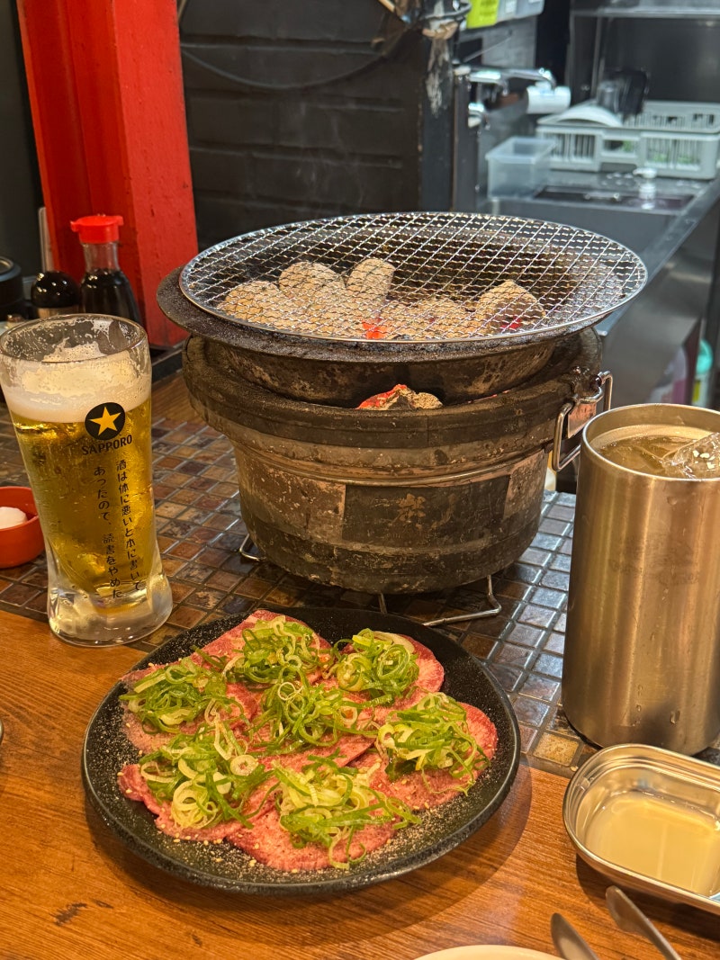 오사카 도톤보리 야키니쿠 맛집 코코로 가성비 와규 우설 솔직후기