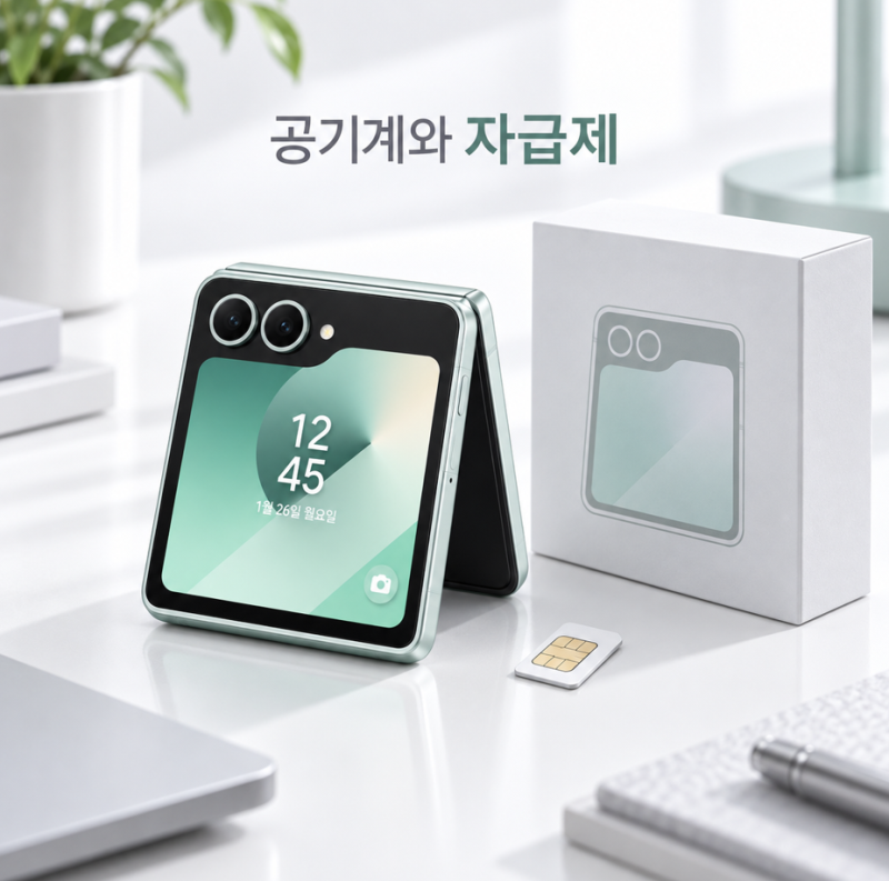 폴더폰 공기계 추천 신형 플립폰 고르는 기준