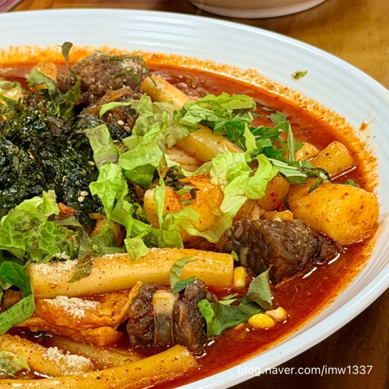 대구 서문시장 몬나니떡볶이 본점 / 세트 1번