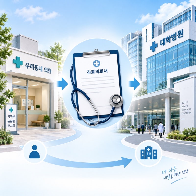 대학병원 진료의뢰서 없이 진료 가능할까요? 상급종합병원 의뢰서 발급·예외·유효기간 한....