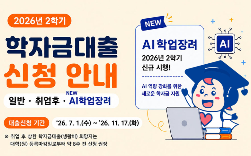 AI 학업장려 학자금대출 60개 대학으로 확대, 우리 학교도 연 200만원 받을 수 있을까?