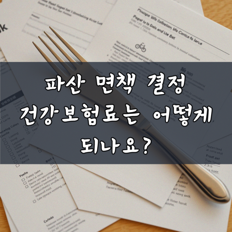 의료보험 미납금 파산 면책 선고 후기, 꼭 챙겨야 할 정보