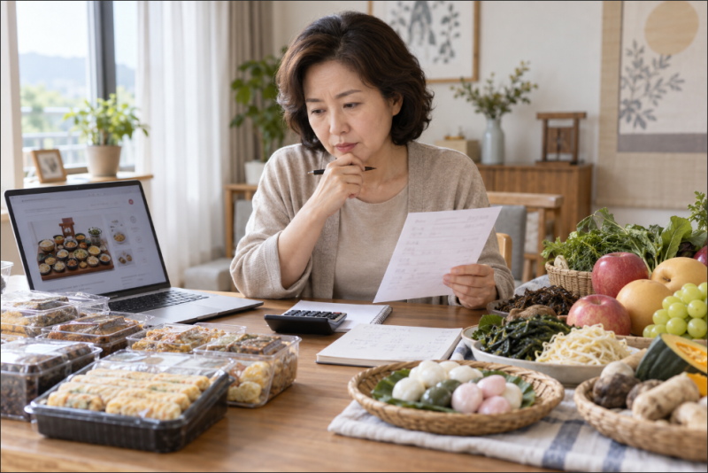추석 차례상 주문 방법과 가격, 직접 준비 비용 비교