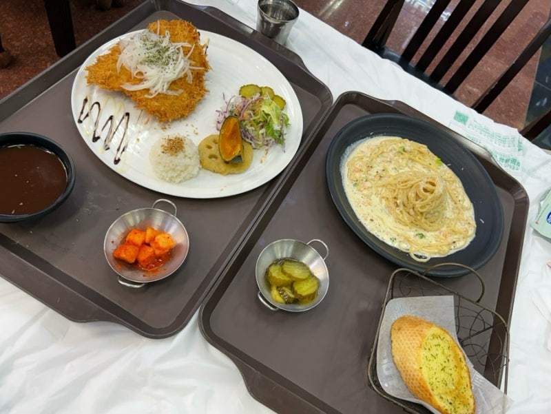 삼척 여행 맛집, 돈까스와 파스타가 맛있는 장호해수욕장 장호용화관광랜드