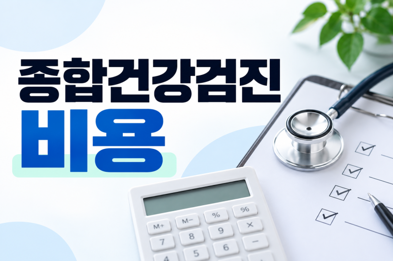 종합건강검진 비용 얼마일까? 20대·30대·40대·50대 검사 비교