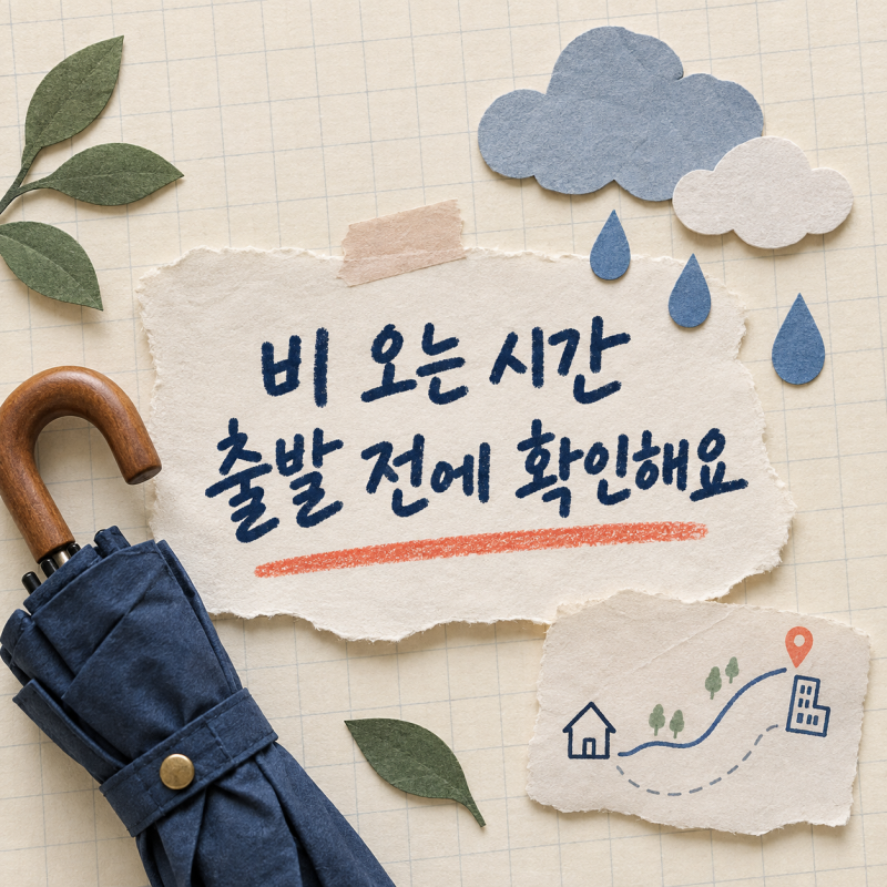 기상청 날씨누리 초단기 강수예측 보는 법｜출발 전 비 오는 시간 확인