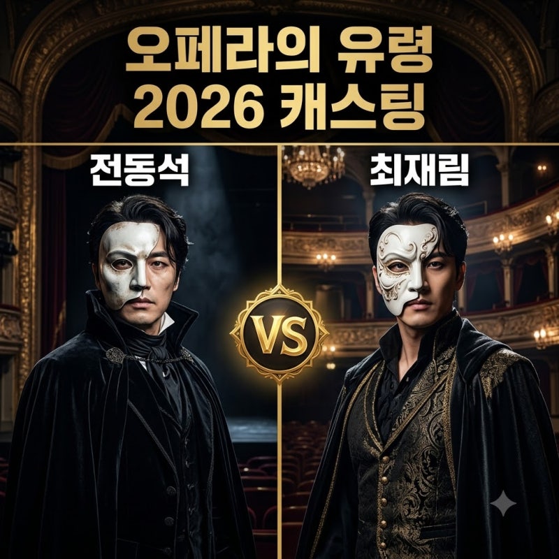 오페라의 유령 뮤지컬 2026 일정 캐스팅 티켓팅 40주년 총정리