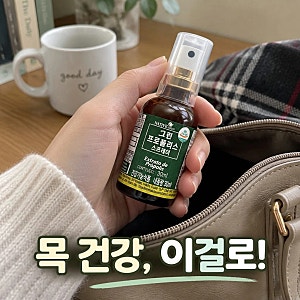네이티브 브라질 그린 프로폴리스 스프레이 무알콜 아르테필린c 액상 30ml 정보