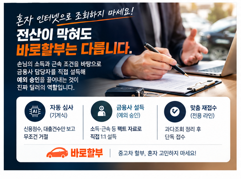 신용점수 500점대 기대출 과다 부결 뚫고 쏘렌토 전액할부 승인받아 출고해 드린 실제 후기