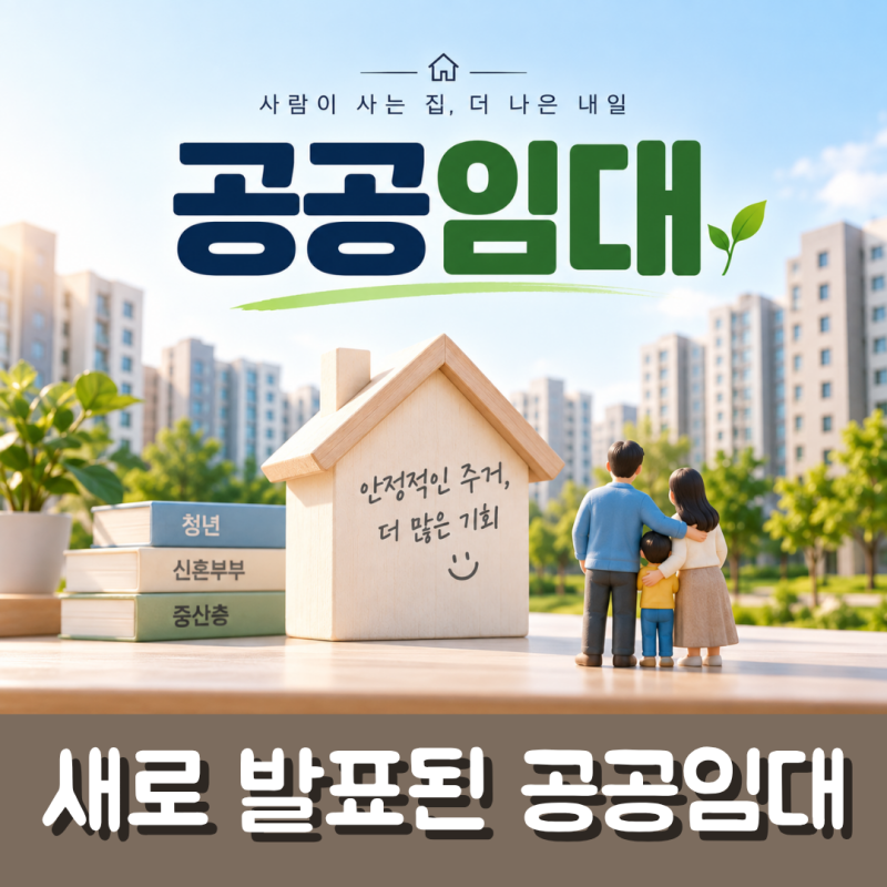 공공임대, 이제 중산층도 가능? 보편형 공공임대 19만호 입주조건 총정리