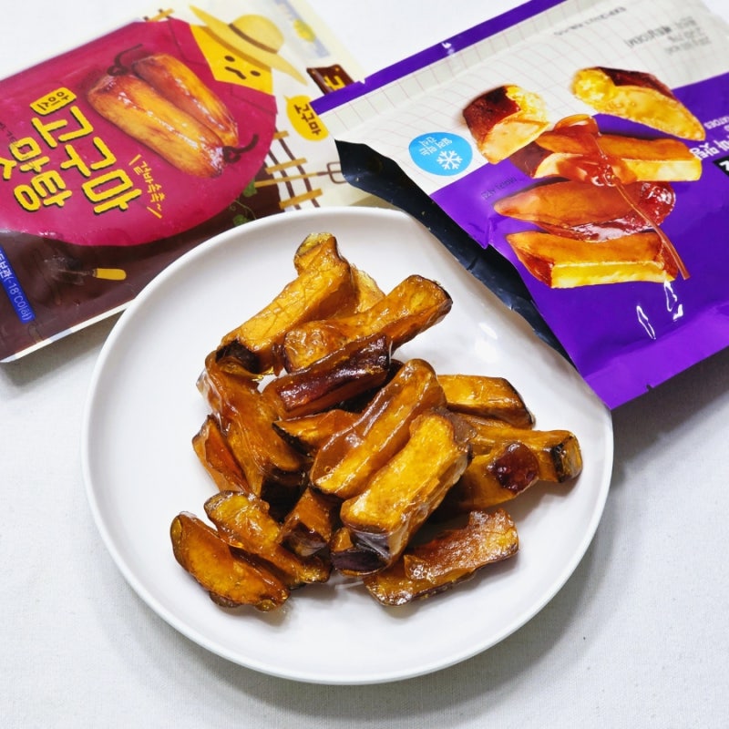 노브랜드 고구마맛탕 어떨까? 이마트24 고구마맛탕과 비교 후기