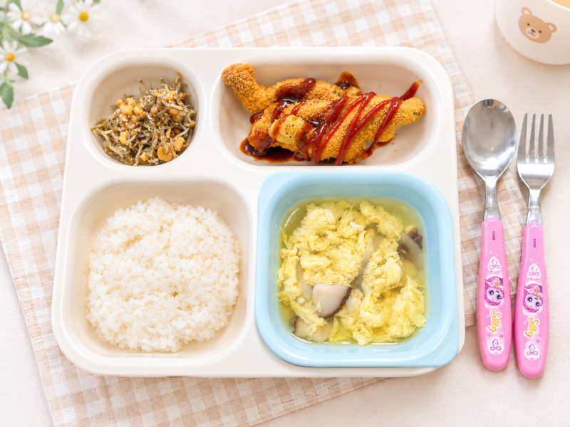 오늘의 유아식단 #08 | 멸치볶음, 치킨너겟, 계란국 레시피 ️