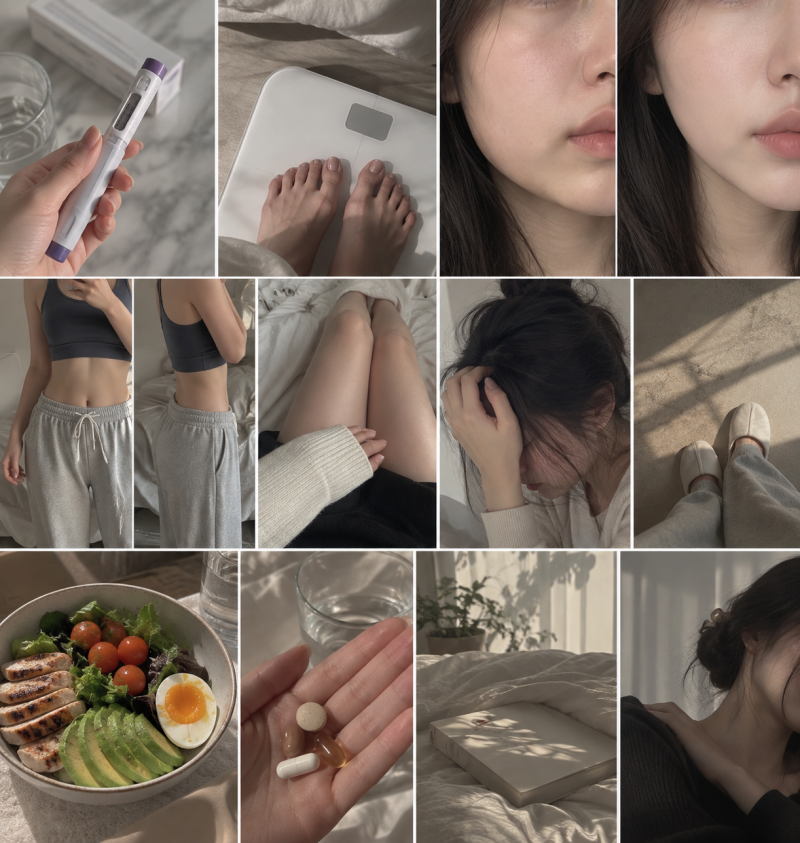 마운자로 2.5mg 부작용 ! 체중 감량 후 얼굴,근육,기립성 어지럼까지.