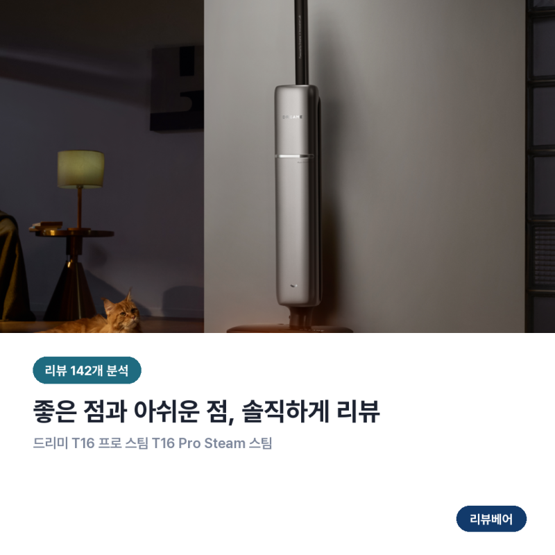 비서진 지창욱편 그 스팀청소기 드리미 T16 프로, 실사용 후기 분석