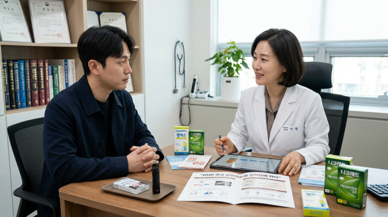 전자담배로 바꾸면 금연일까? WHO가 권고한 금연치료 방법