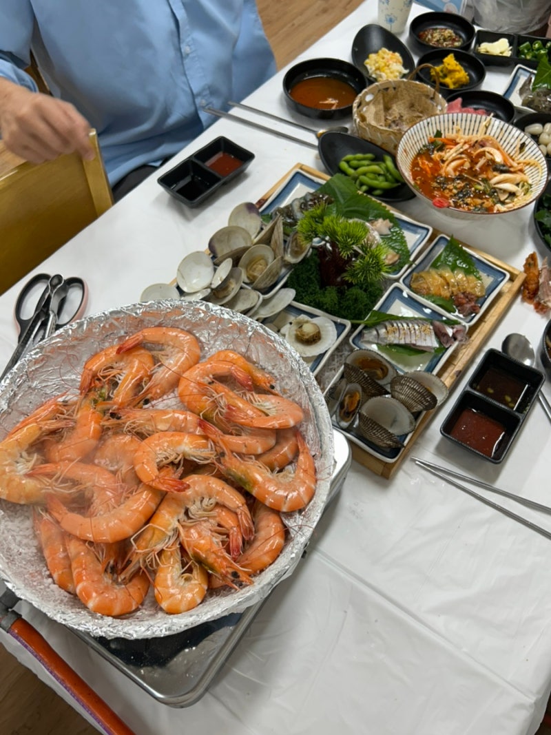 남당항 대하축제 식당 추천 - 온양회수산 맛집 후기