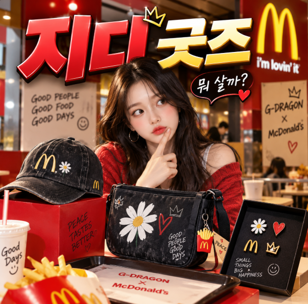맥도날드 지디 굿즈 9월 28일 출시! 구매조건·종류·가격 전 꼭 확인