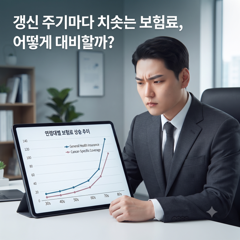 갱신형 보험 50대 고객 보험 리모델링 사례 현명한 전략