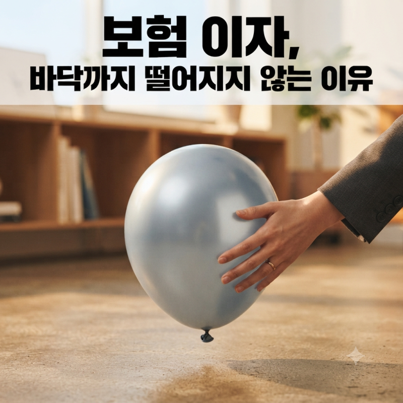 최저보증이율, 보험에서 왜 중요할까? 공시이율·해약환급금과 차이 알아보기