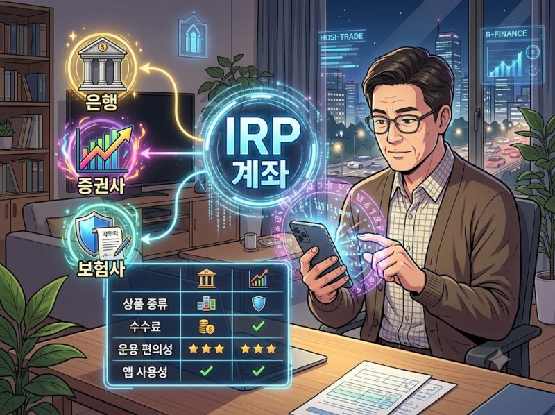 IRP 계좌 개설과 이전, 어디서 만들고 어떻게 옮길까?
