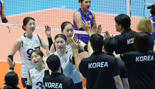 일본 이어 태국에도 0-3…한국 여자배구, 아시안게임 시상대서 또 멀어졌다