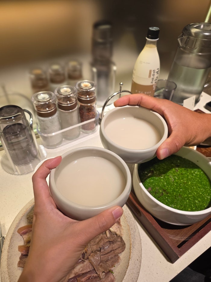서울숲 데이트맛집 국밥집 담록, 소곰탕 수육 가성비세트 깔끔한 찐맛집