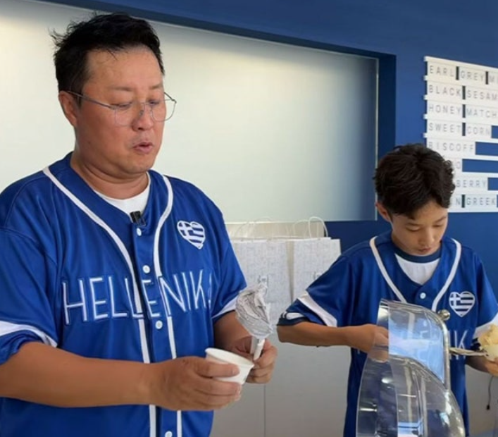 생후 3개월이던 정준하 아들, 13년 뒤 아빠 가게에서 포착