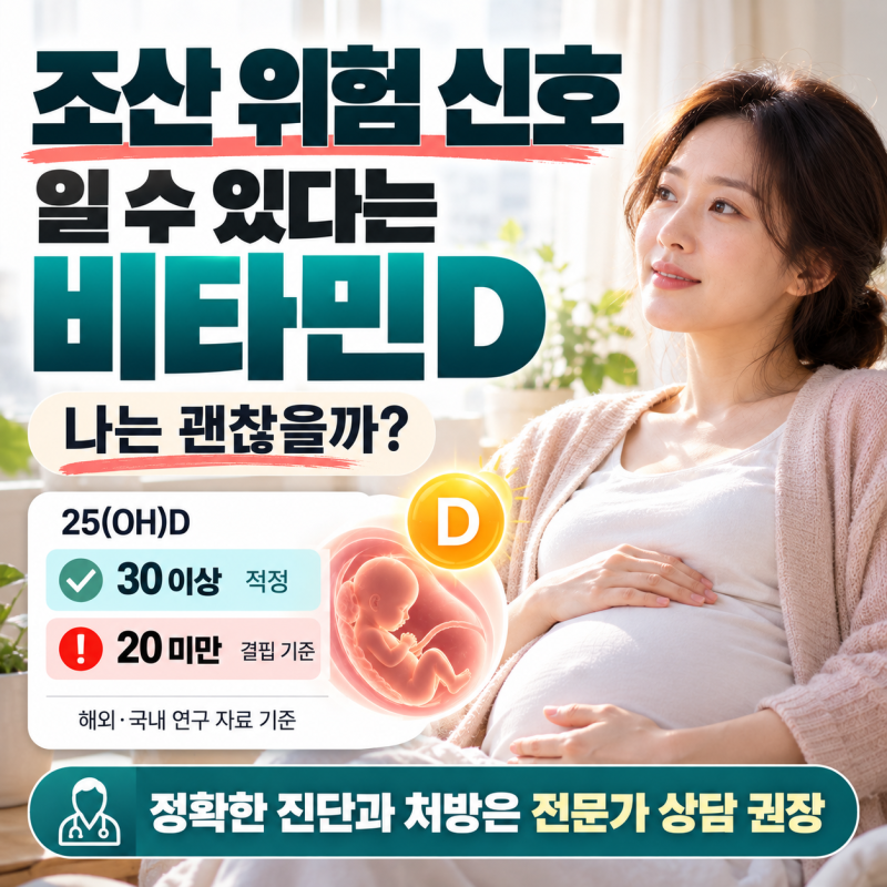 조산 위험 신호일 수 있다는 비타민D, 나는 괜찮을까?