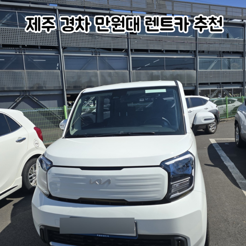 제주 렌트카 만원대? 특별한렌트카 실제 예약 이용후기