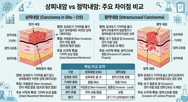 대장점막내암(D01), 일반암(C18·C20) 보험금은 받을 수 있을까?